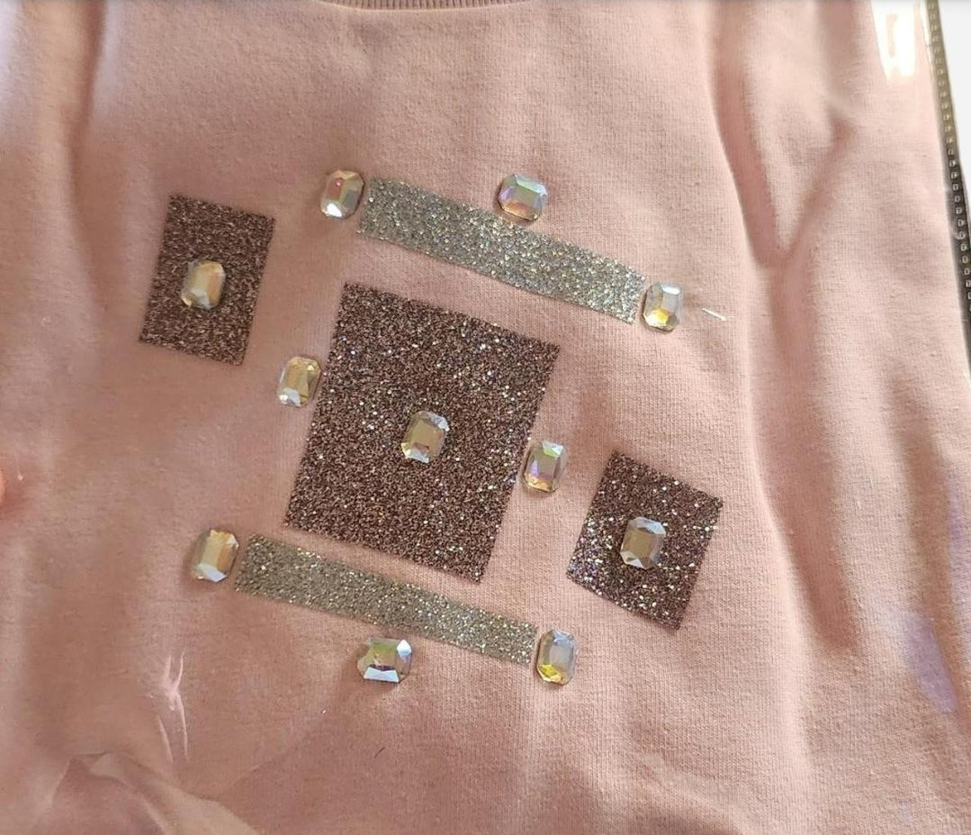 Ladies Pink Cowgirl hat and matched tshirt