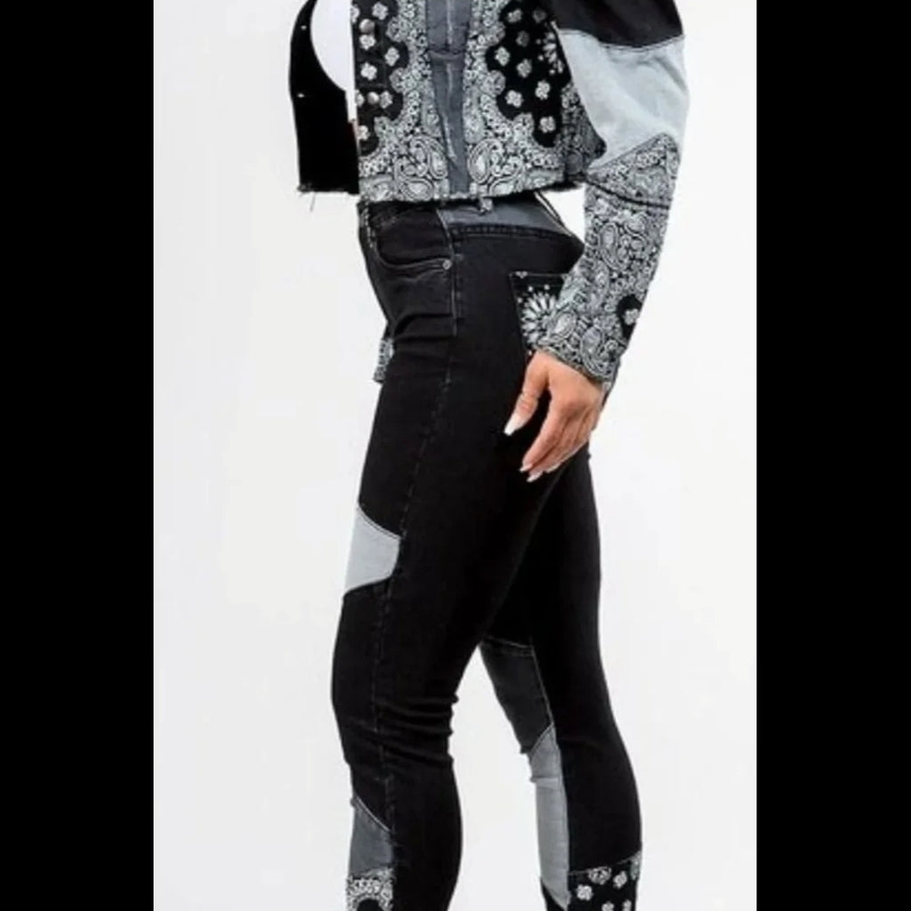 Ladies Denim pants set